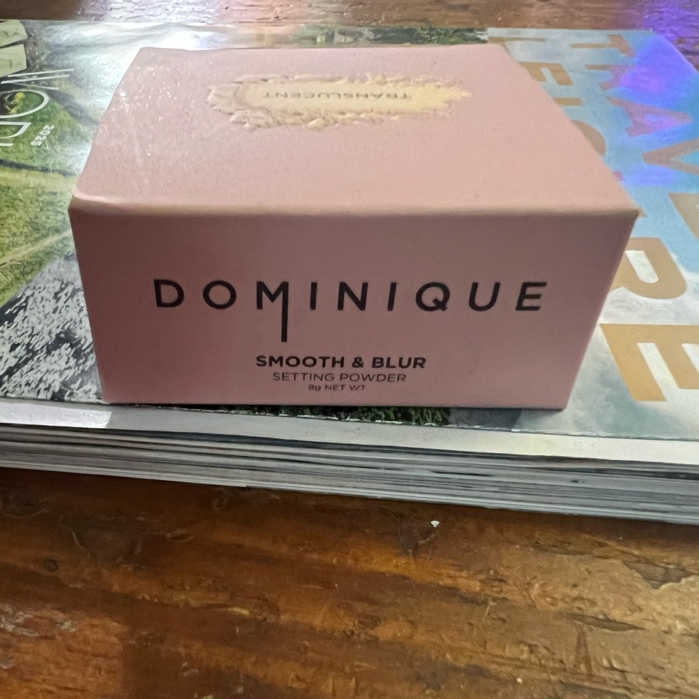 Dominique Pink Setting Powder Box